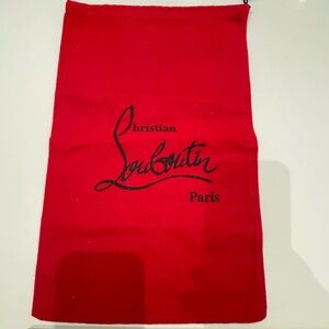 Medium sized Christian Louboutin dust bag